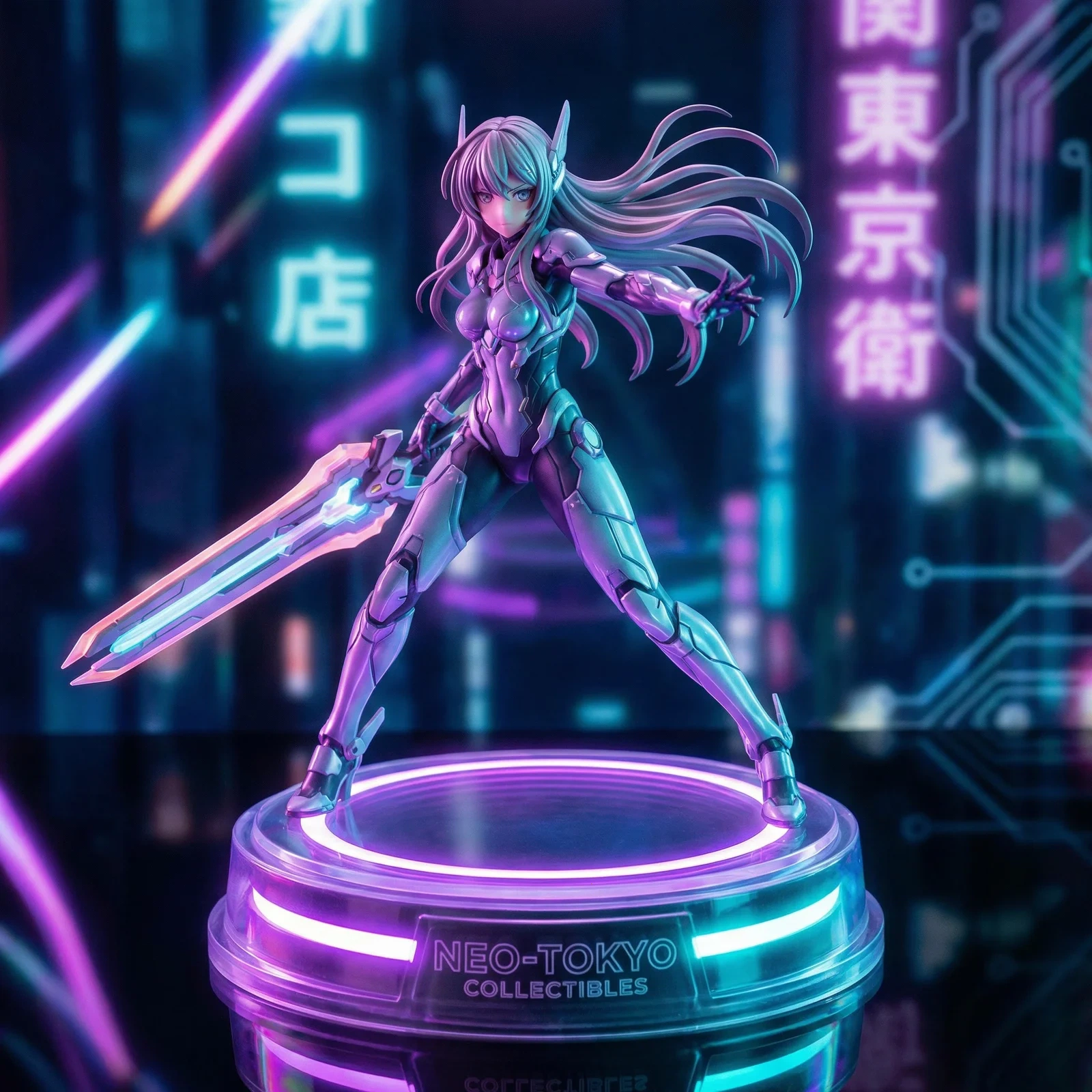 霓虹战姬动漫系列高端女性角色手办